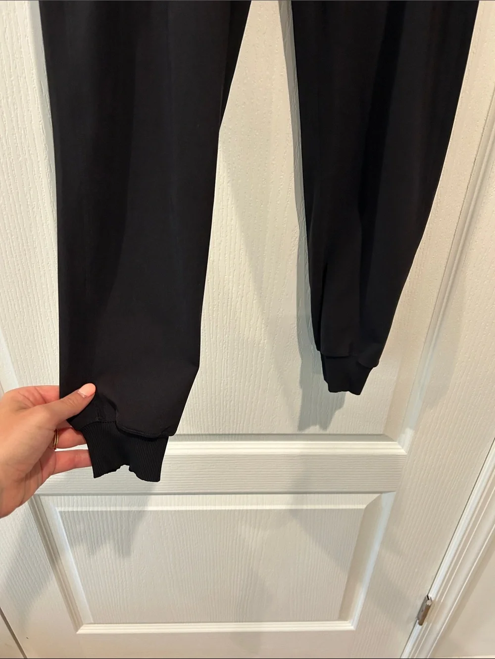 lululemon athletica Black Slim Track Joggers